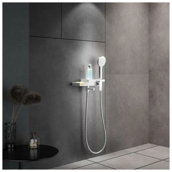 Смеситель для ванны и душа Lemark Unibox (LM6914CW)